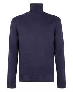 Свитер с высоким воротником, синий Dondup