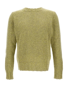 Шерстяной свитер с круглым вырезом, зеленый Customer lovers