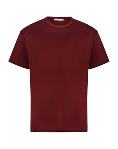 Футболка с круглым вырезом, красный Givenchy