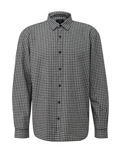 Рубашка на пуговицах классического кроя, Black Qs