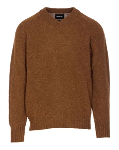 Свитер "Воспоминания о будущем" с V-образным вырезом, коричневый Howlin'