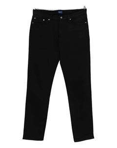 Брюки с нашивкой-логотипом, черный Gant