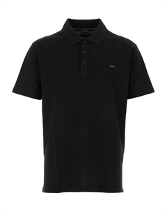 Поло с коротким рукавом, черный Paul & shark