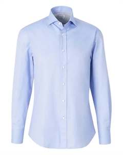 Рубашка на пуговицах, синий Brunello cucinelli