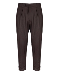 Плиссированные брюки Chiaia, коричневый Berwich