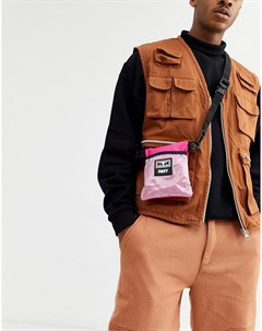 Розовая сумка Obey