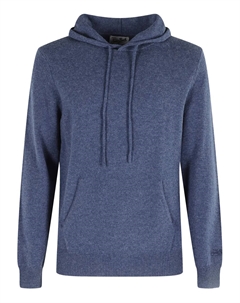 Вязаное худи, синий Mc2 saint barth