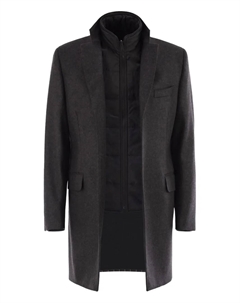 Многослойное пальто, серый Fay