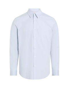 Рубашка Slim Fit на пуговицах, Pastel blue Calvin klein