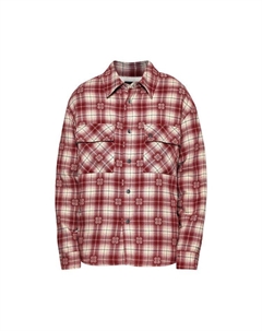 Рубашка Padded Overshirt, Deep Red Amiri