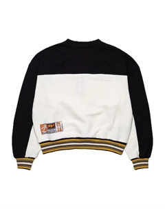 Свитшот с цветными блоками, белый Pdf channel