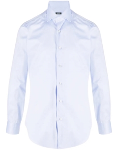 Поплиновая рубашка, синий Barba