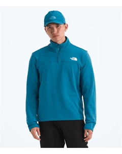 Мужская флисовая кофта Cedar Trail Grid с молнией ¼, Dusk Blue The north face