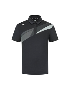 Футболка поло Field Collection мужская, фиолетовая Descente