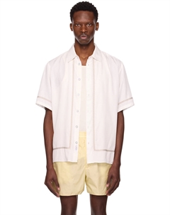 Вышитая рубашка Dalton, белый Rag & bone