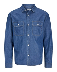 Рубашка на пуговицах классического кроя  JJETravis, Blue denim Jack & jones