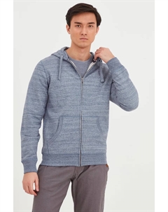 Толстовка с капюшоном из смеси " BHVelno", синий Blend