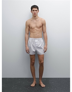 Клетчатые мини-боксеры, Sky Blue Massimo dutti