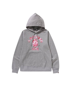 Худи ABC Camo College Pullover Hoodie, Grey Bape