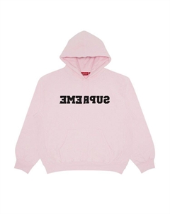 Толстовка Reverse Hooded Sweatshirt, Light Pink Supreme