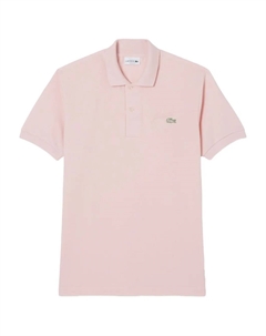 Поло с логотипом, розовый Lacoste