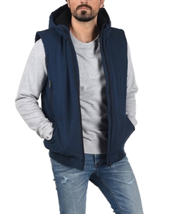 Короткий жилет из смеси " BHElano", цвет Dress Blues Blend