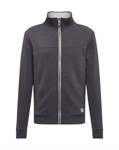 Худи с капюшоном на молнии, Anthracite Tom tailor