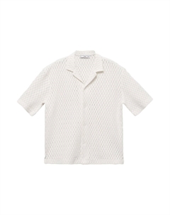 Рубашка на пуговицах классического кроя Ditella, Off white Mango man