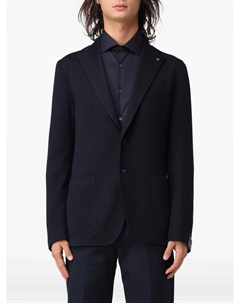 Однобортный пиджак, синий Tagliatore