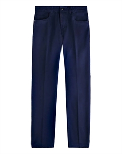 Брюки с пятью карманами, синий Fay