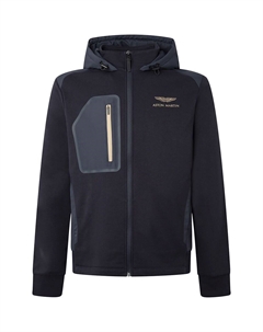 Толстовка Amr Travel Full Zip, синий Hackett