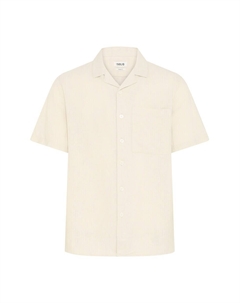 Рубашка на пуговицах классического кроя Allan, Beige Solid