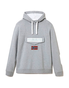 Худи Burgee Win, серый Napapijri