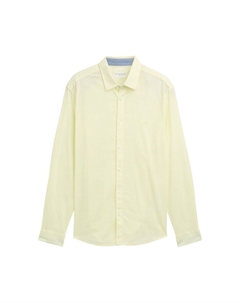 Рубашка на пуговицах классического кроя, Pastel green Tom tailor