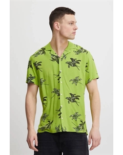 Рубашка с короткими рукавами из смеси " BHShirt", цвет Bright Lime Green Blend