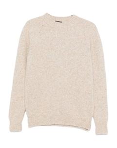Джемпер с круглым вырезом, нейтральный Herno