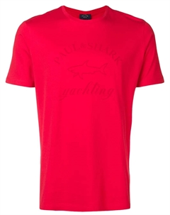 Футболка с логотипом, красный Paul & shark