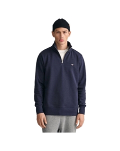 Толстовка Shield Half Zip, синий Gant