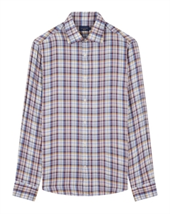Рубашка в клетку, синий Paul & shark