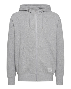 Худи с капюшоном на молнии SD LENZ, Grey Solid