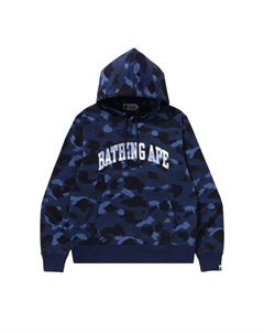 Худи Color Camo Pullover Hoodie, Navy Bape