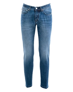 Джинсы из эластичного хлопка, синий Barba