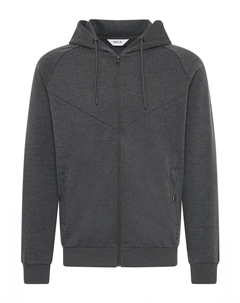 Худи с капюшоном на молнии Gelbert, Grey Solid