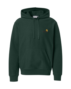 Толстовка American Script, Dark green Carhartt wip
