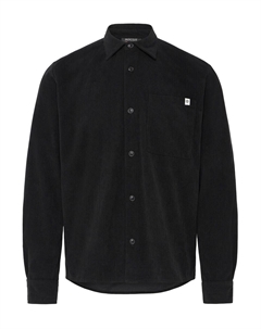 Рубашка на пуговицах классического кроя IDMotoril, Black Indicode jeans