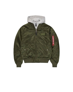 Демисезонная куртка MA-1 D-Tec, Dark green Alpha industries