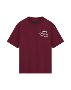 Футболка Club Tee, Wine Amiri