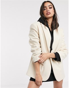 Пальто кремового цвета в винтажном стиле Asos design