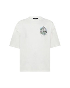 Футболка Hotel Oversized Tee, White Amiri