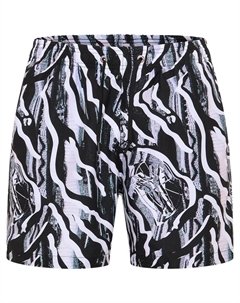 Пляжные шорты De Concini, Black/White Carlo colucci